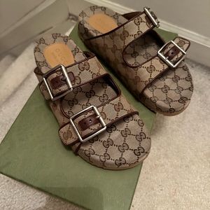 Authentic Gucci Birkenstock Slides